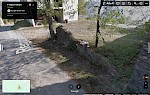 View from the wall on Google Maps (2011)